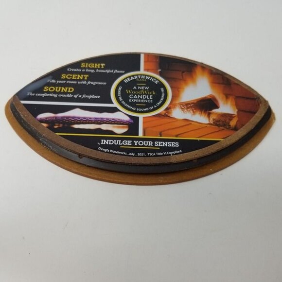 WoodWick Ellipse Candle Evening Onyx Scent Decor Fragrance 40% Left - Picture 6 of 10